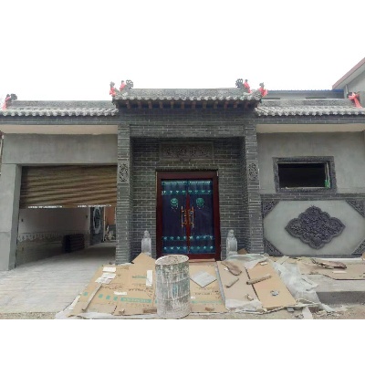 专注四合院施工！西安永诚古建承接古建修复、门楼牌坊等，经验丰富，为您打造传统四合院，期待来电！