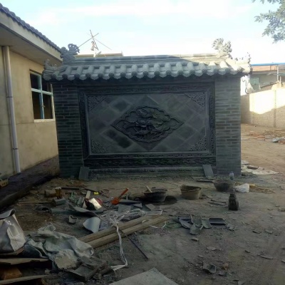 西安永诚古建施工队：专业影壁墙施工，古建修复、门楼牌坊同步承接，品质保障，欢迎联系！