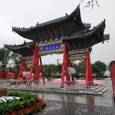 西安永诚古建：专业牌楼施工，承接古建修复